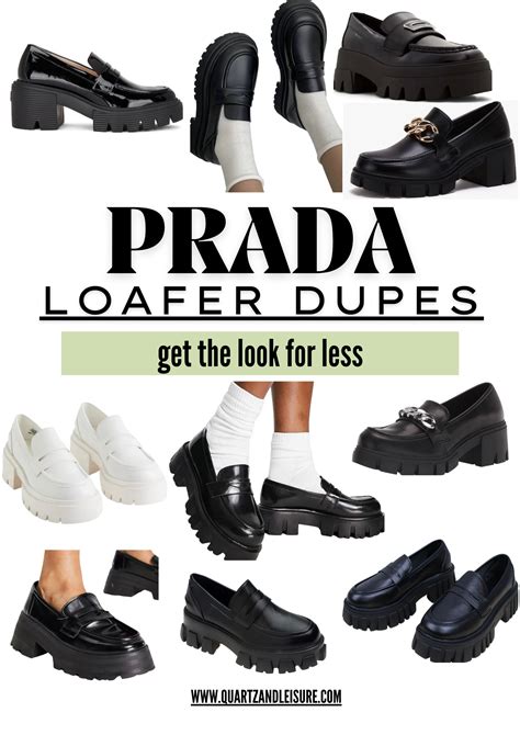 prada dupes|prada loafer dupe.